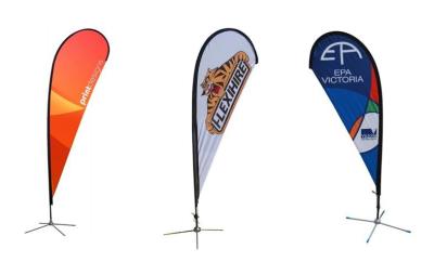 China OEM Openluchttraanbanners Aangepaste Druk voor Bevordering Te koop