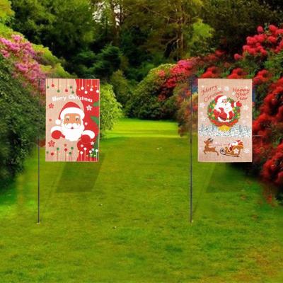China De Vlaggen Vrolijke Kerstmis van de Swil Decoratieve Tuin het Hangen Stijl Te koop