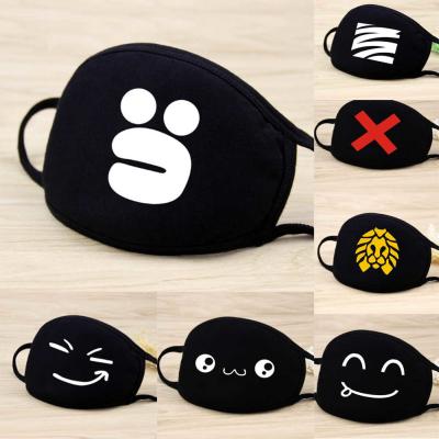 China Polyester van het Katoenen het Digitale Masker Drukgezicht met Stretchable Earloops Te koop