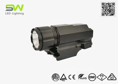 China 350 Lumens Small Tactical Rail Mount Flashlight Universal Picatinny Rail IP64 à venda