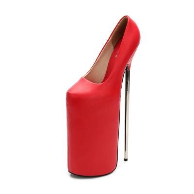 China Durable Drop Shipping Sexy 30cm Ultra High Thin Heels 8 Inch Platform Shoes Sexy Pumps Shoes for sale