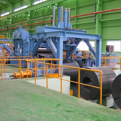 China energy & Mining High Speed Steel Coil Drop Down Leveling Shear Stacking Line Steel Coil Drop Down Leveling Shear for sale