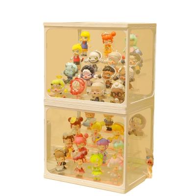 China Viable Popular Plastic Storage Design Toy Organizer Gift Case Doll Multifunctional Blind Box Exhibition for sale