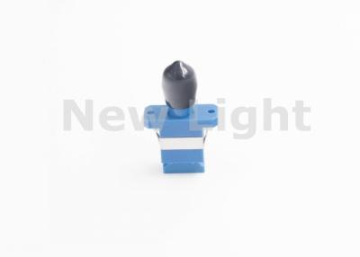 China Blaues/Plastikkreuzungschwarz-Farbfaser-Optikadapter Inspektion SX Sc zum St.-Faser-Adapter zu verkaufen