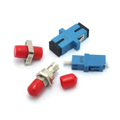 China 3dB SC FC UPC Optical Fiber Attenuator Male To Female IEC Single mode for sale