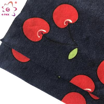 China Plain stretch free sample 100% polyester tank top printed spun rayon viscose spandex knit fabric for dress price 180gsm per meter for sale