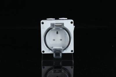 China IP66 Waterproof Switches and Sockets British type for sale