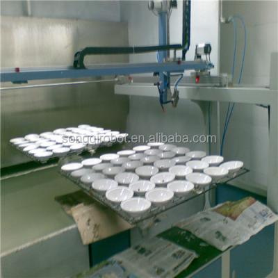 China Plastic Frame New Technology Automatic Jet PE Paint Spray Machine for sale