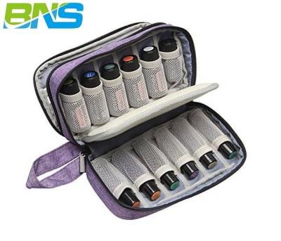 China New low moq dustproof shockproof waterproof portable sample diffuser pure bottle travel carry essential holder pocket oil storage bag for sale