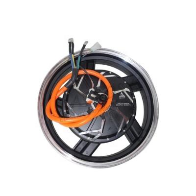 China Other QS Motor 17*3.5inch 5000W 260 45H V3/V4 Slot BLDC Electric Scooter Motorcycle Big In Wheel Hub Motor New Update for sale