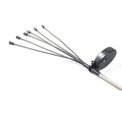 China Best Quality Selling Decorative Light Black Flash Strobe Speed Fireworks Solar Ground Inserted Lamp for sale