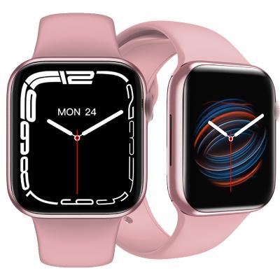 China MP3 Pro Playback Hw57 Series 7 Fitness Tracker BT Call Smart Watch Waterproof Blood Sugar Monitor Smartwatch for sale