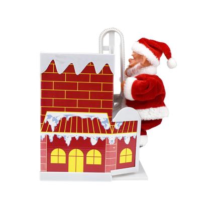 China Christmas Electronic Gifts Hot Sale Santa Claus Plush Soft Christmas Toys for sale