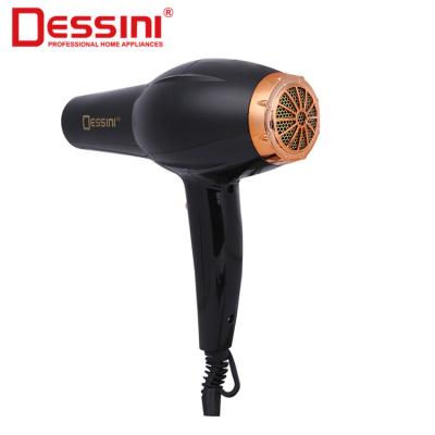 China Latest DESSINI Ionic Travel Home Professional Hair Salon Equipment Heat And Cold Wind With 2 Speed Hair Dryer for sale