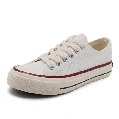 China Fashion Trend Style Canvas New Shoes Women's Fashion Simple Multicolor Sneakers Walking Flat Shoes for sale