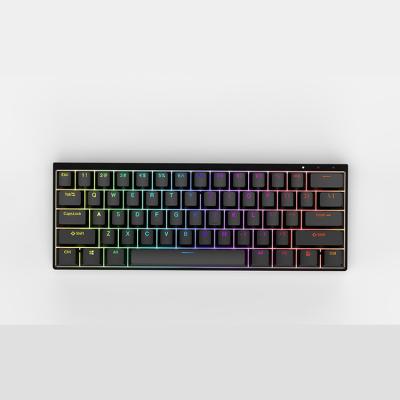China Anti-ghosting Oem Competitive Price Manufacturer Professional Mechanical Gaming Keyboard Black for sale