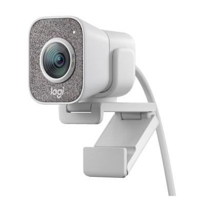 China ABS Logitech Plastic Cam Plastic Color Stream Full HD 1080p Dual Microphone Black White WebCamera 60FPS USB-C for sale