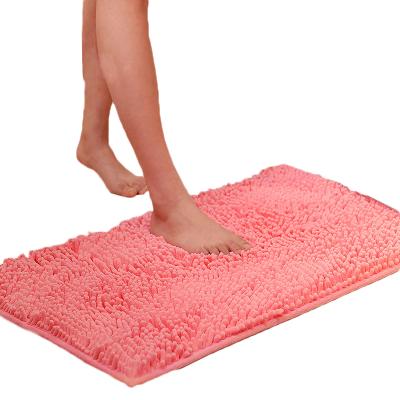 China Sustainable Mat Bathroom Mats Winter Thick Carpet Bath Anti-Slip Door Mat for sale