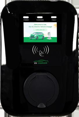 China AC Charger With Adapter Wall Mounted 9/11/22KW Plug And Charge TYPE 1 TYPE2 for sale
