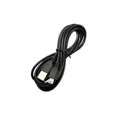 China PVC Single Black Usb Charging Cables Mini 5P Data Cable For Mobile Phones for sale