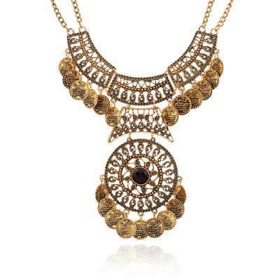 China Vintage & originality & 2018 festival fashion jewelry invent necklace vintage silver necklace choker zinc alloy necklace for women for sale
