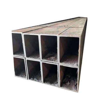 China Liquid Carbon Steel Pipe Tube 80*160*3.0mm Rectangular Rectangular Tube Metal Rectangular Tube for sale