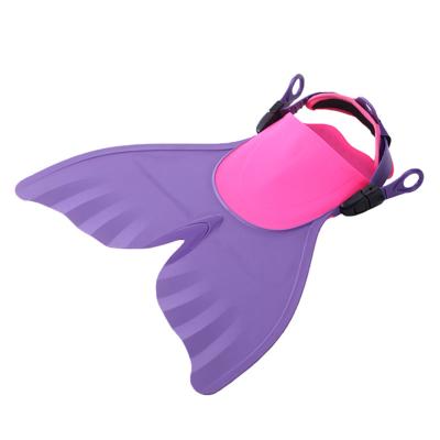 China Cheap New Design Fins Kids Mermaid Swim Fin Mono Fins From PVC Amazon Amazon For Sale for sale