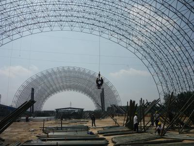 Cina Tetto di costruzione 950mm dell'unità di elaborazione del tetto dello spazio della struttura della struttura prefabbricata della capriata un servizio di arresto in vendita