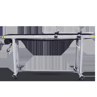 China Meenjet Fire Resistant Adjustable Speed Food Industry Bottle PVC Carton Bag Portable Plastic Conveyor Belt for sale