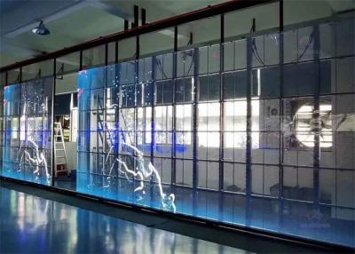 China Wafer Chip Transparent LED-Bildschirm, Indoor Transparent LED-Display zu verkaufen