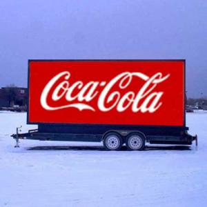 China P6 Full Color Furgoneta para exteriores Camión móvil Publicidad LED Display LED Panel de vídeo del remolque en venta