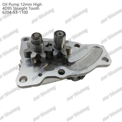 Cina Pompa d'olio 4D95 12mm Denti alti e dritti 6204-53-1100 Per ricambi motore Isuzu in vendita
