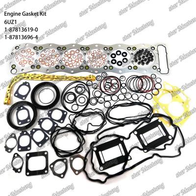 China Full Gasket Kit 6UZ1 1-87813619-0 1-87813696-4 Suitable For ISUZU Engine Parts for sale