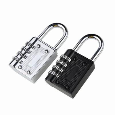 China Wide Application Colorful Zinc Alloy Padlock Combination 3 Digit Luggage Padlock for sale