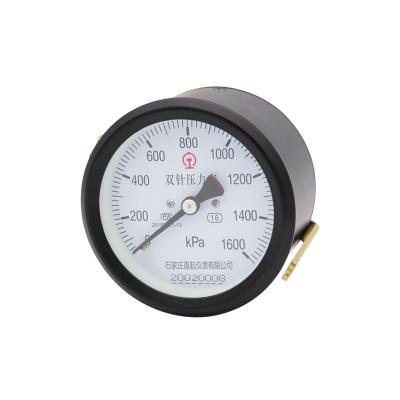 China Railway pressure gauge(RPG) - Double pointers-double tubes type YYS-100Z2 for sale