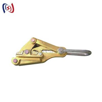 China 80KN Aluminum Alloy Come Along Clamp Conductor Gripper For Transmission Line for sale