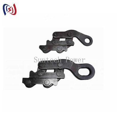 China 10KN - 30KN Parallel Come Along Clamp Earth Wire Gripper Transmission Line Stringing Tools for sale