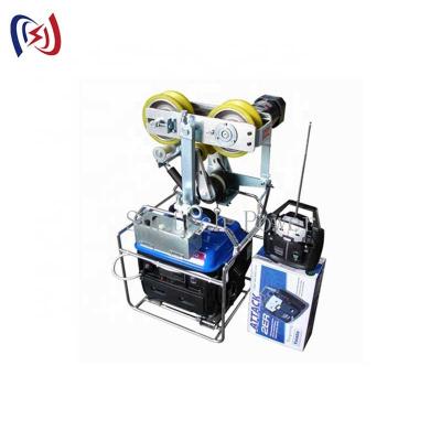 China 9 - 13mm OPGW Stringing Tools Self Moving Traction Machine Transmission Line Tool 140W for sale