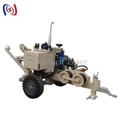 China Hydraulic Traction Equipment With Wire Rope Automatic Winding Device for sale