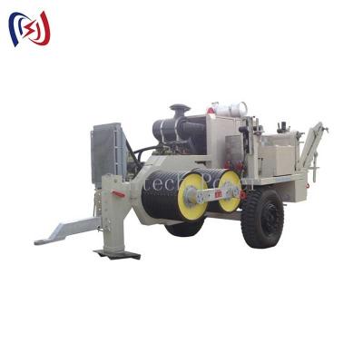 China 25-350KN Overhead Line Stringing Equipment Hydraulic Cable Puller for sale