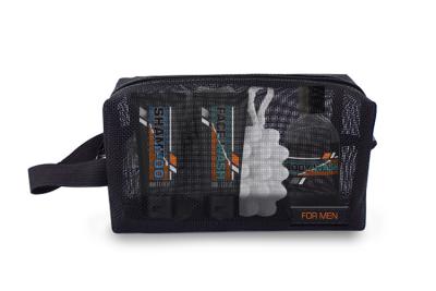 Chine OEM/ODM de toilettage masculins cosmétiques d'ensembles de cadeau du sac 5pcs à vendre