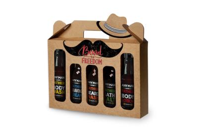 Chine Paper Box 5pcs Mens Gift Sets Bath And Body Works Gift Sets For Him à vendre