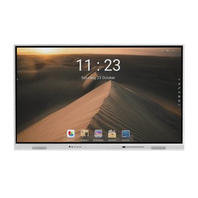 China Android 11 IR Interactive Whiteboard Touch Frame 6+64G Camera Mic Type-C Optional Board Display For Office for sale