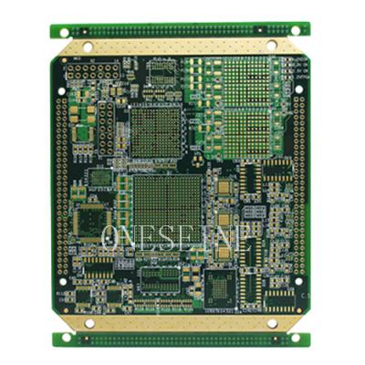 China 6 Layer Thermally Enhanced FR4 PCB With Yellow Silkscreen Color for sale