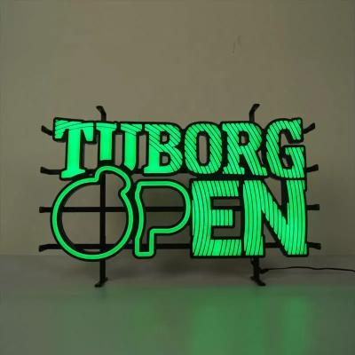China Tamanho feito sob encomenda e Logo Bar Neon Sign Board da fábrica de Satom à venda