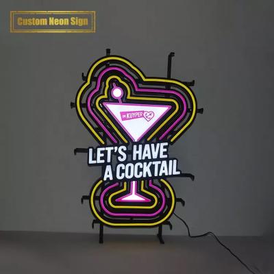 China A decoração interna por atacado de Satom personalizou o tipo Logo Large Neon Sign da cerveja à venda