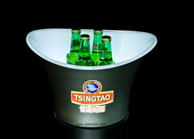 Chine Le bâti fait a adapté le seau à glace aux besoins du client en plastique de vin de grande capacité avec la batterie rechargeable à vendre