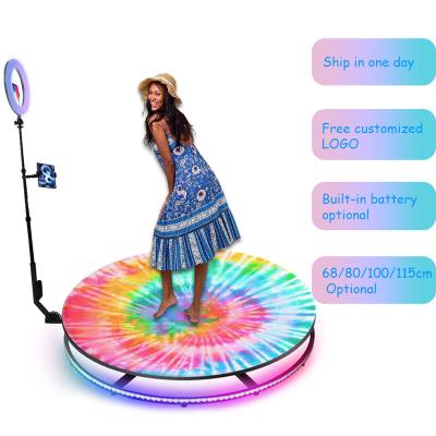 China Party Event Shows Portable 360 Video Camera Photo Booth Mirror 360 Photo Booth Bases 360 Vogue Camera Fashion Booth Kiosk for sale