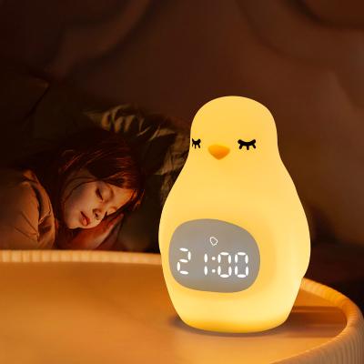China New Design Clock Night Light Sleep Trainer Kids Digital Alarm Clocks with Great Price for sale