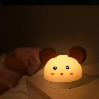 China Sleep Trainer Home Decor Silicone Sound Machine With Night Light Digital Display For Baby Nursery for sale